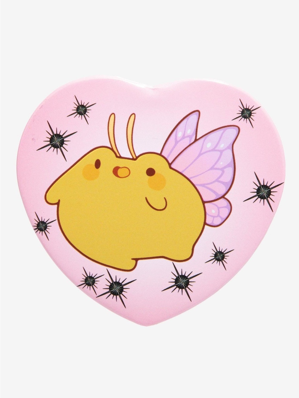 🔥10/$15 Heart Frog Fairy Button Pin